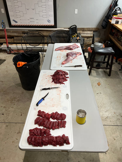 Heavy Duty Hunting Cutting Board and Juice Groove