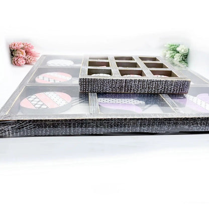 Wooden Easter and Spring Tic Tac Toe Set