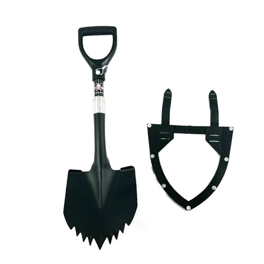 Krazy Beaver Mini Shovel  with guard (Textured Black Head / Black Handle # 45641) - Tampa soil911.com