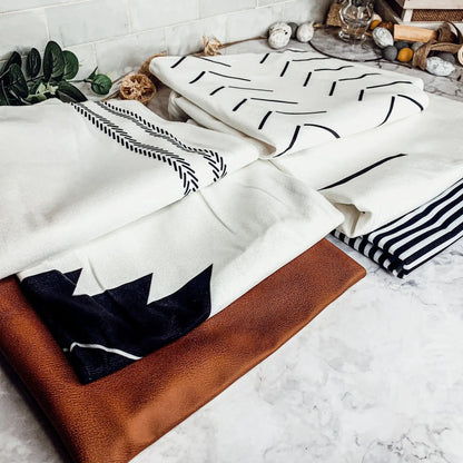 Amber and Farmhouse Pillow Set 18x18 Inches