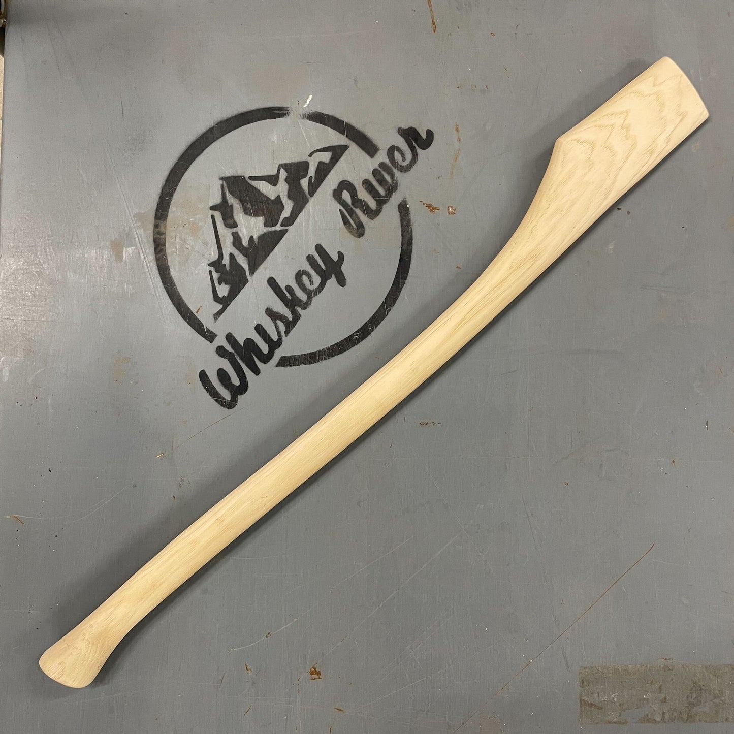 Whiskey River Premium Heritage 28LUM 28in axe handle in natural wood finish on Tampa Home & Garden Store