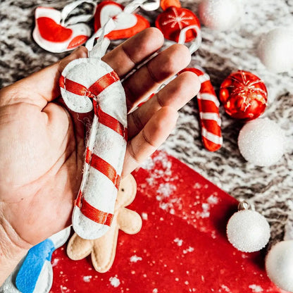 Felt Christmas Advent Calendar With Ornaments