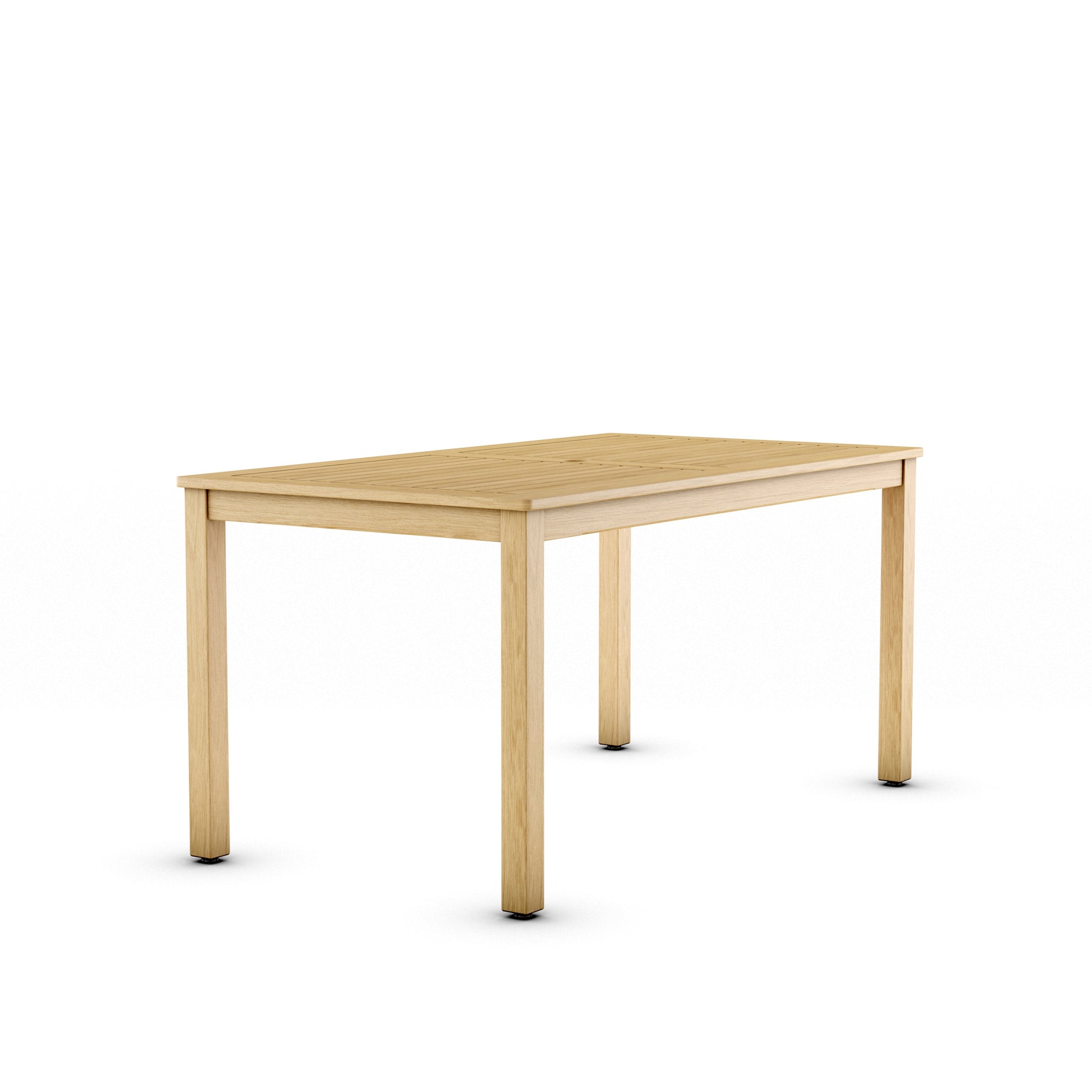 Orlando Rectangular Table natural oak outdoor patio table from LifestyleGarden US on Tampa Home & Garden Store