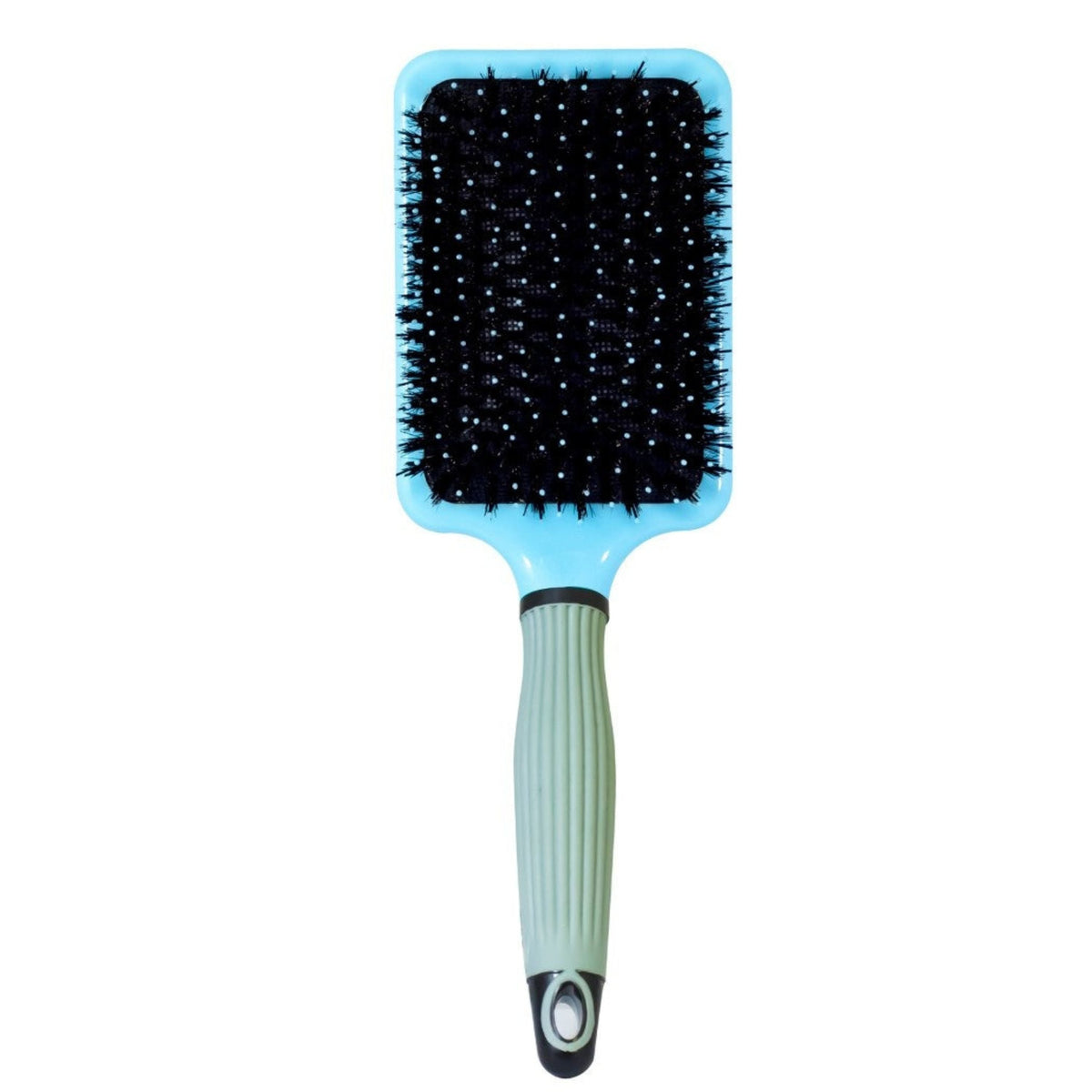 Ionic Paddle Hair Brush by Best Product Finds turquoise handle black bristles on Tampa Home & Garden Store