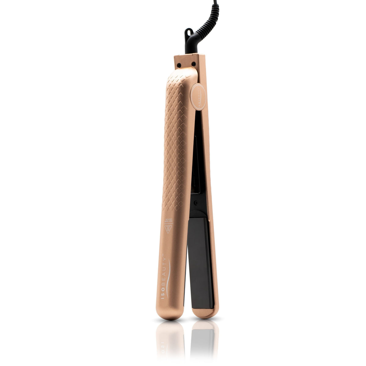 Spectrum Pro 1.25-inch ceramic flat iron Diamond Collection rose-gold color on Tampa Home & Garden Store