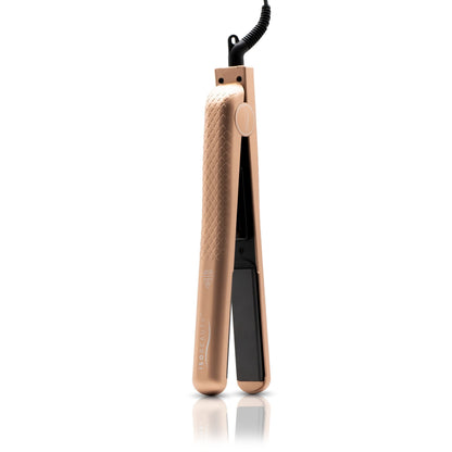 Spectrum Pro 1.25-inch ceramic flat iron Diamond Collection rose-gold color on Tampa Home & Garden Store
