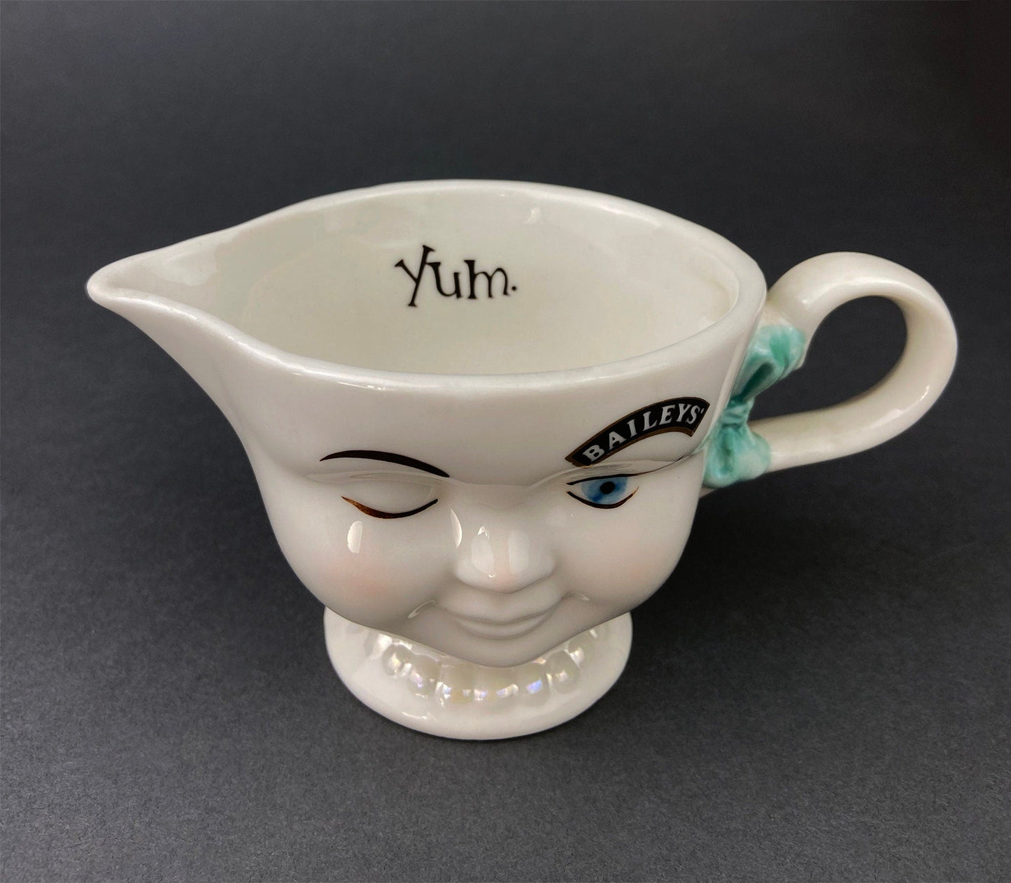 Ice Cream Shaped Creamer. Gift Gallery Fitz and Floyd. Strawberry and Chocolate Ice Cream Shaped Tiny Teapot. Cute & Thoughtful Gift. - Tampa Home & Garden Store