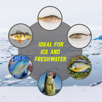 Jigs para pesca en hielo Reaction Tackle