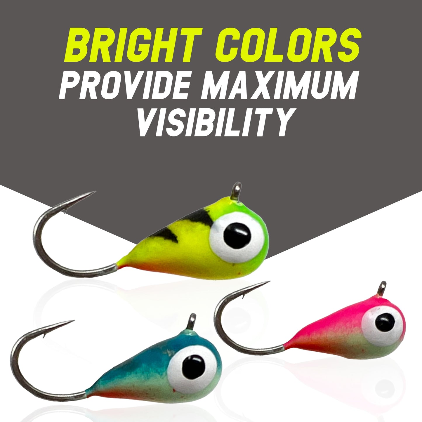 Jigs para pesca en hielo Reaction Tackle