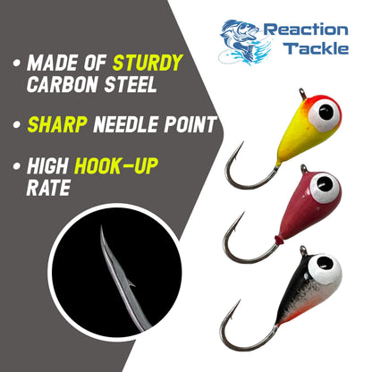 Jigs para pesca en hielo Reaction Tackle