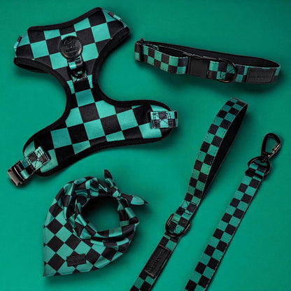 Ichimatsu Checker Leash - Tampa Home & Garden Store