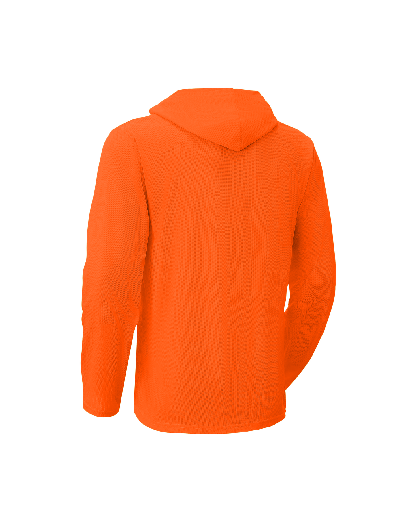 Ideal Club High Visibility Non Reflector Orange Long Sleeve Safety Hoodie [R] - Tampa Home & Garden Store