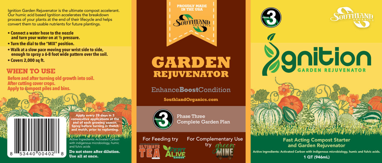 Ignition | Compost Starter and Garden Rejuvenator