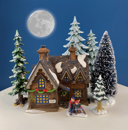 Illuminated Christmas Village Barmby Moor Cottage Dept. 56. Dickens' Village. Seasonal Home Retail Decor. Night Light. Gift for Him or Her. - Tampa Home & Garden Store