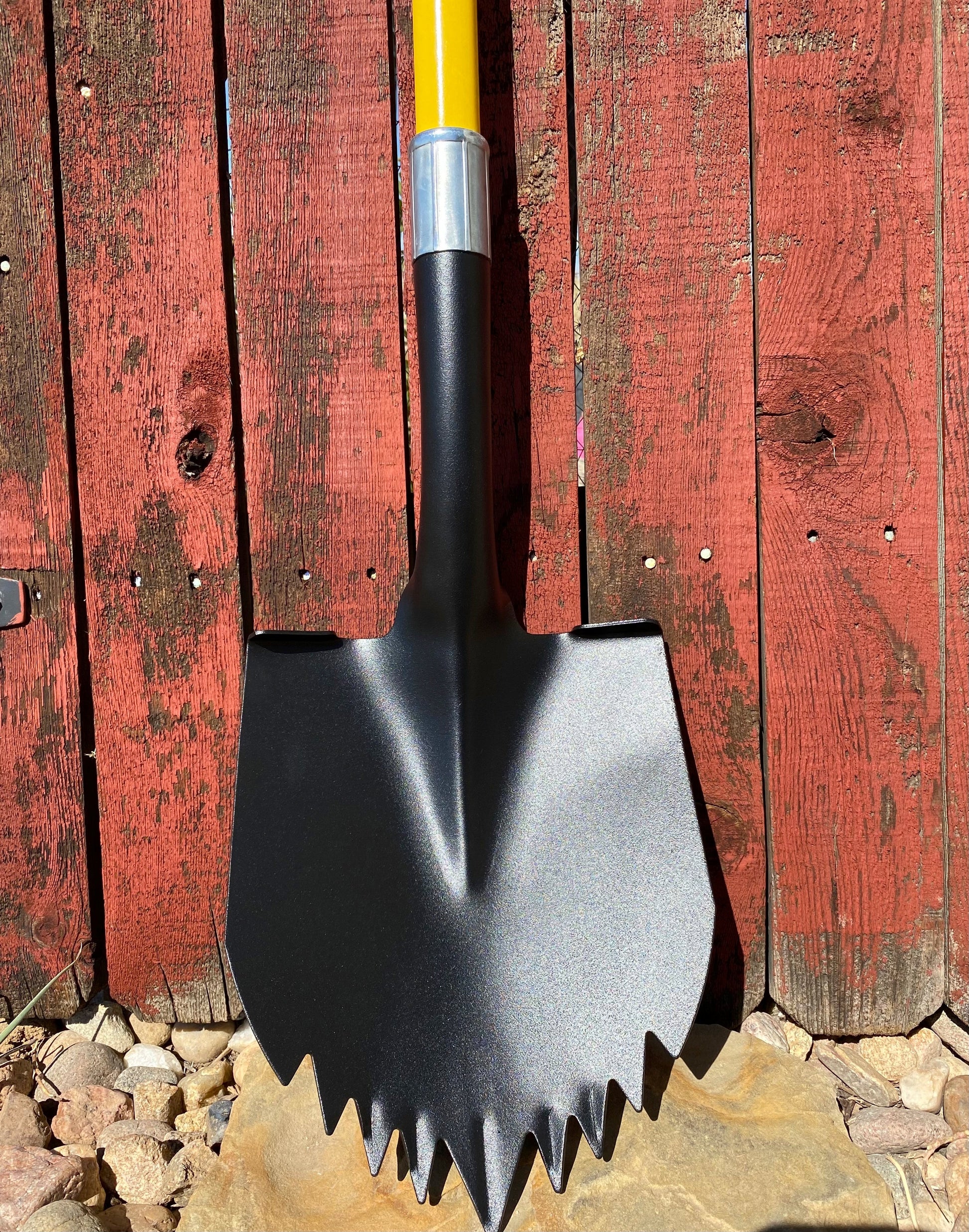 Krazy Beaver Shovel (Black Textured Head / Yellow Handle 45635) - Tampa soil911.com
