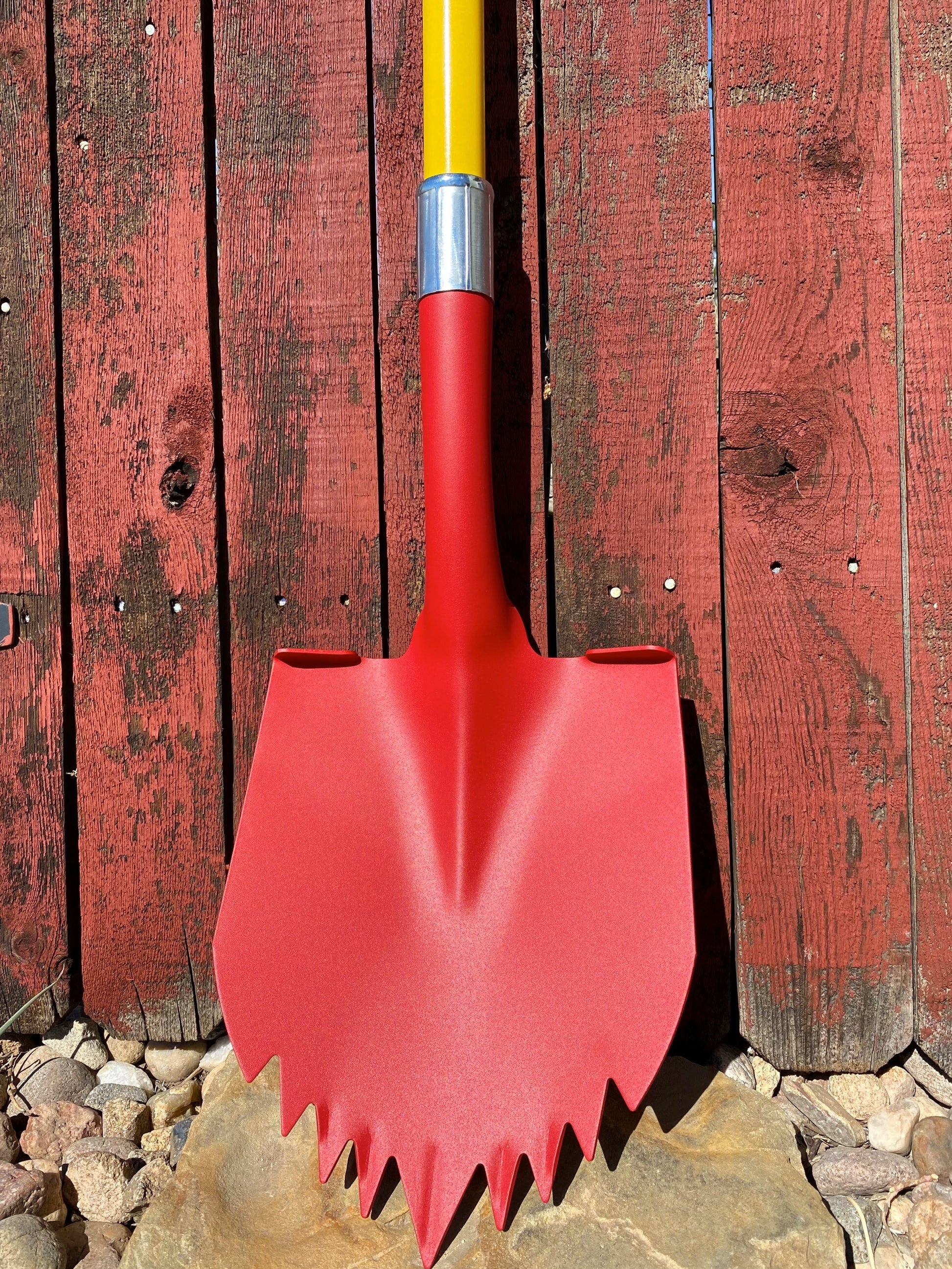 Krazy Beaver Shovel (Textured Red Head / Yellow Handle 45637) - Tampa soil911.com