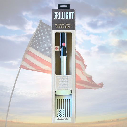 Grilling Spatula LED Light USA Flag Edition