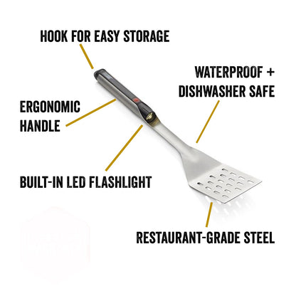 Grilling Kit | LED Spatula & Grill Mat Griddle