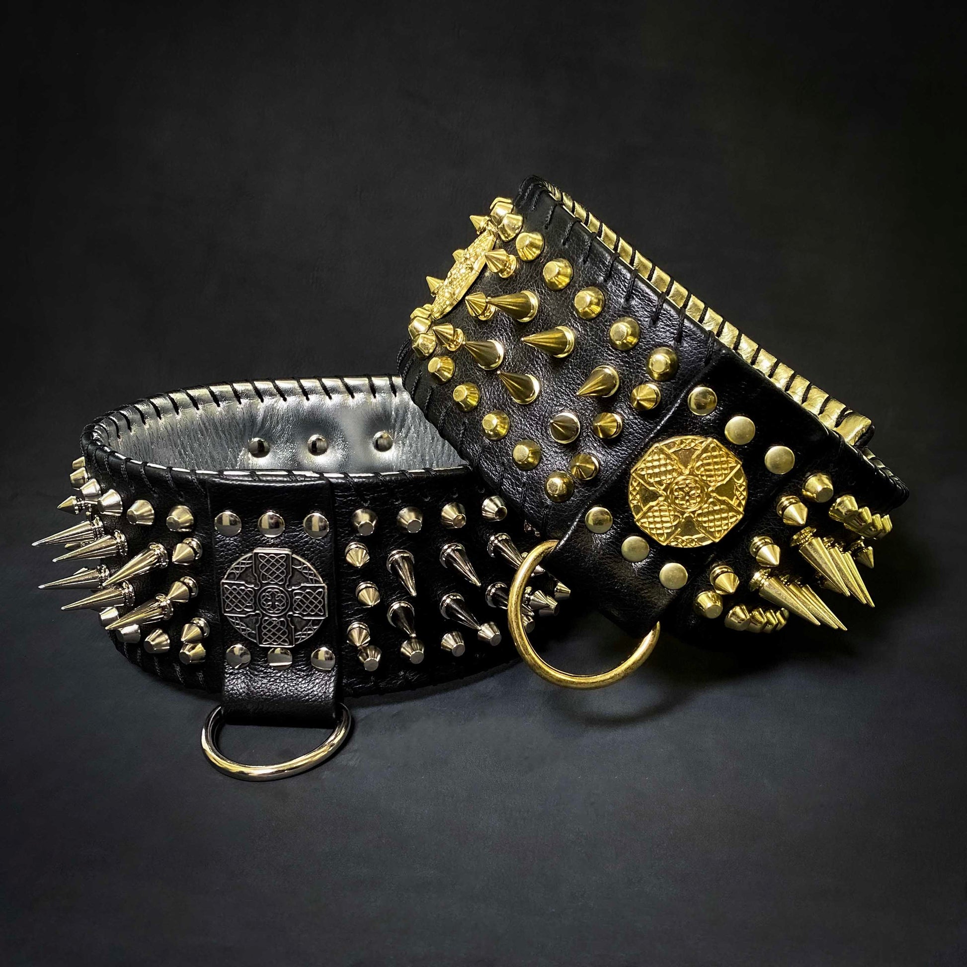 ''Imperium'' hand stitched 8 cm wide show collar - Tampa Home & Garden Store