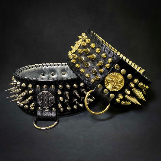 ''Imperium'' hand stitched 8 cm wide show collar - Tampa Home & Garden Store