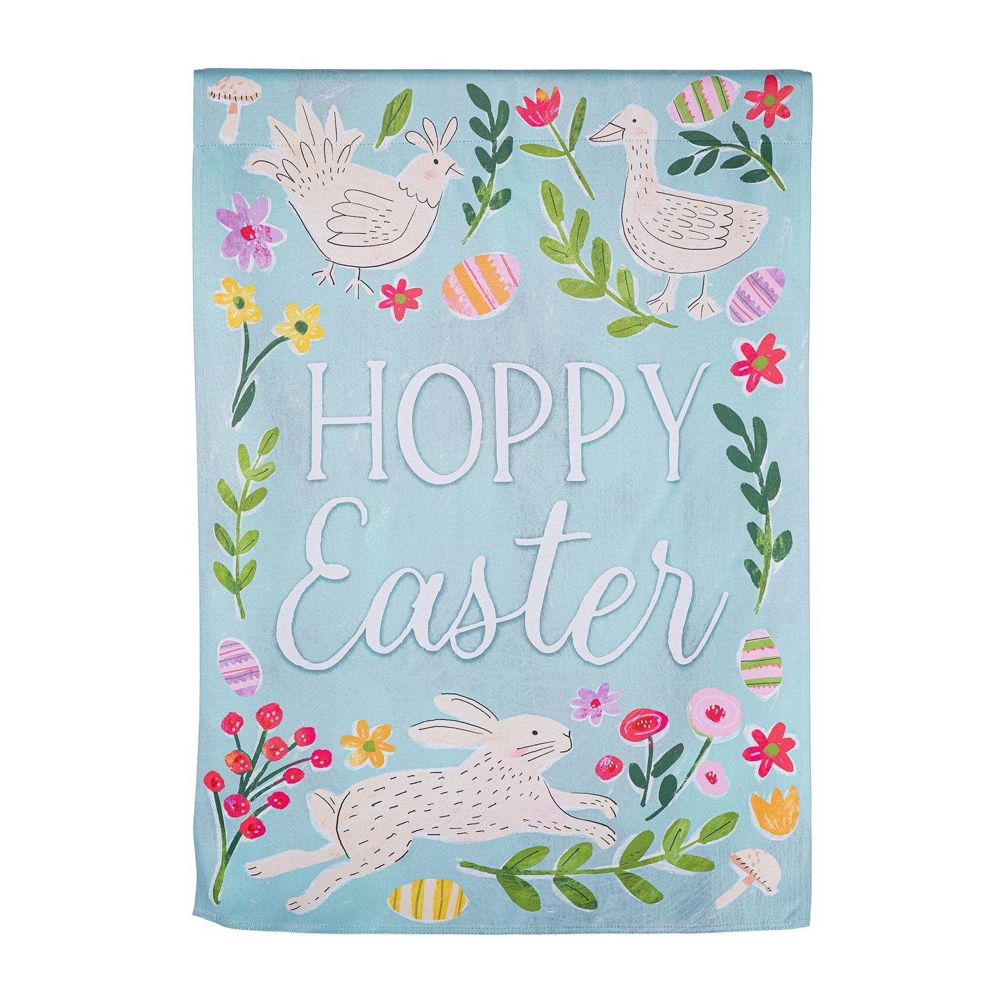 In Bloom Suede House Flag - Tampa Home & Garden Store