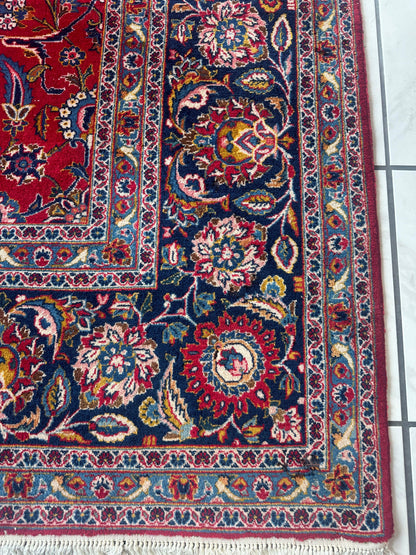 Incredible Persian Kashan All Over Wool Rug 10’2” x 14’ - Tampa Home & Garden Store