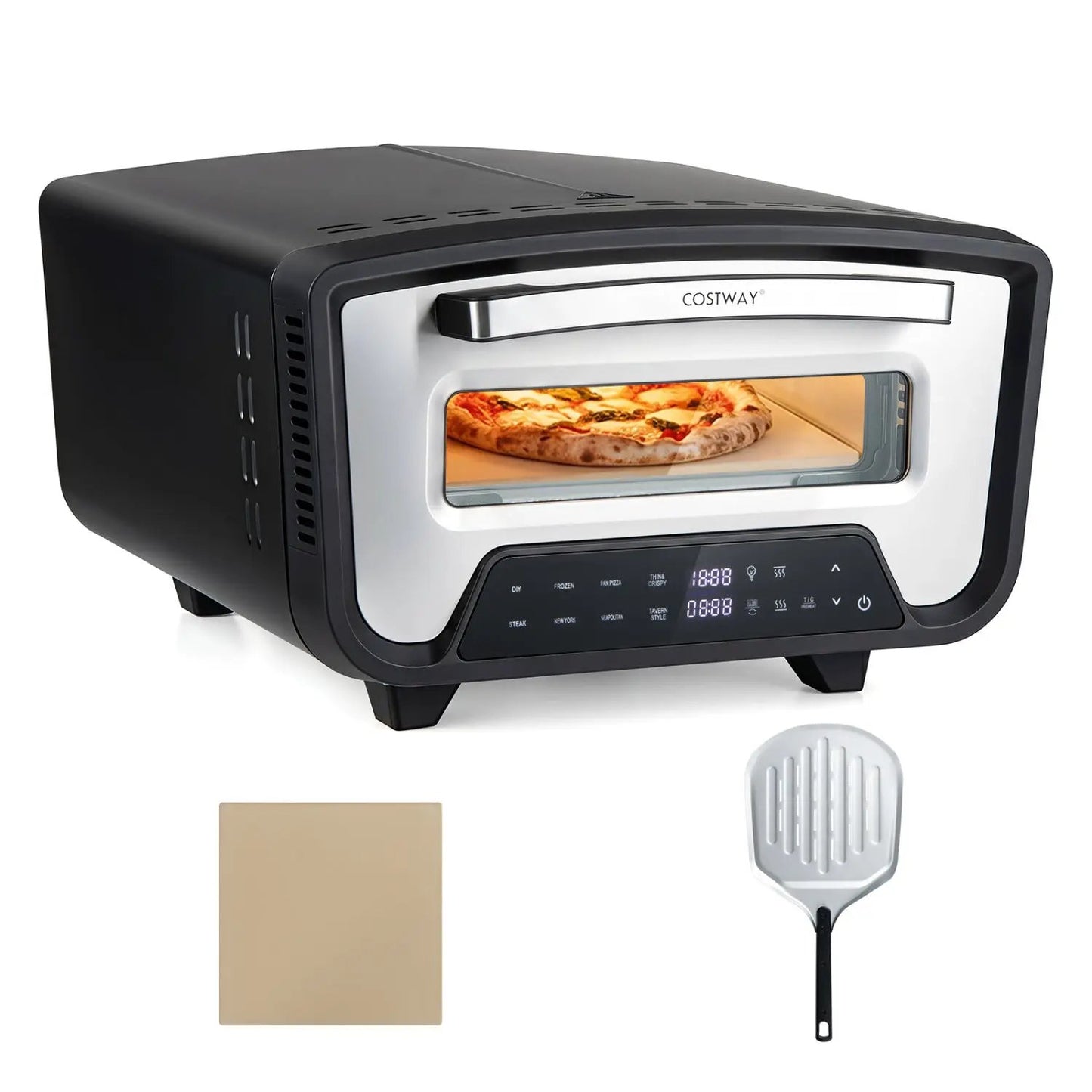 Electric Pizza Oven 12 Inch Pizzas with Presets