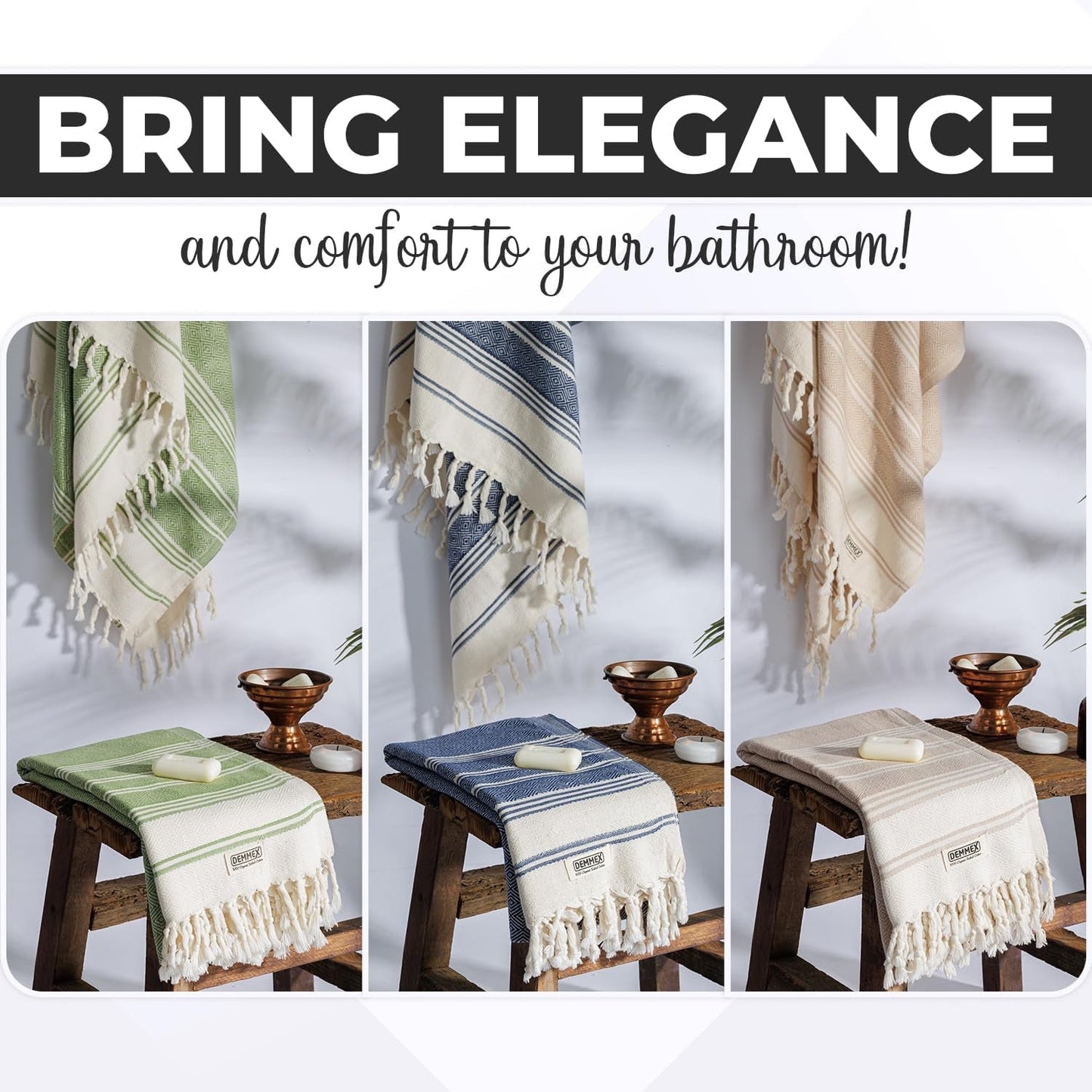 Indulge in the Luxury of 100% Certified Organic Turkish Cotton Towels - Tampa Home & Garden Store