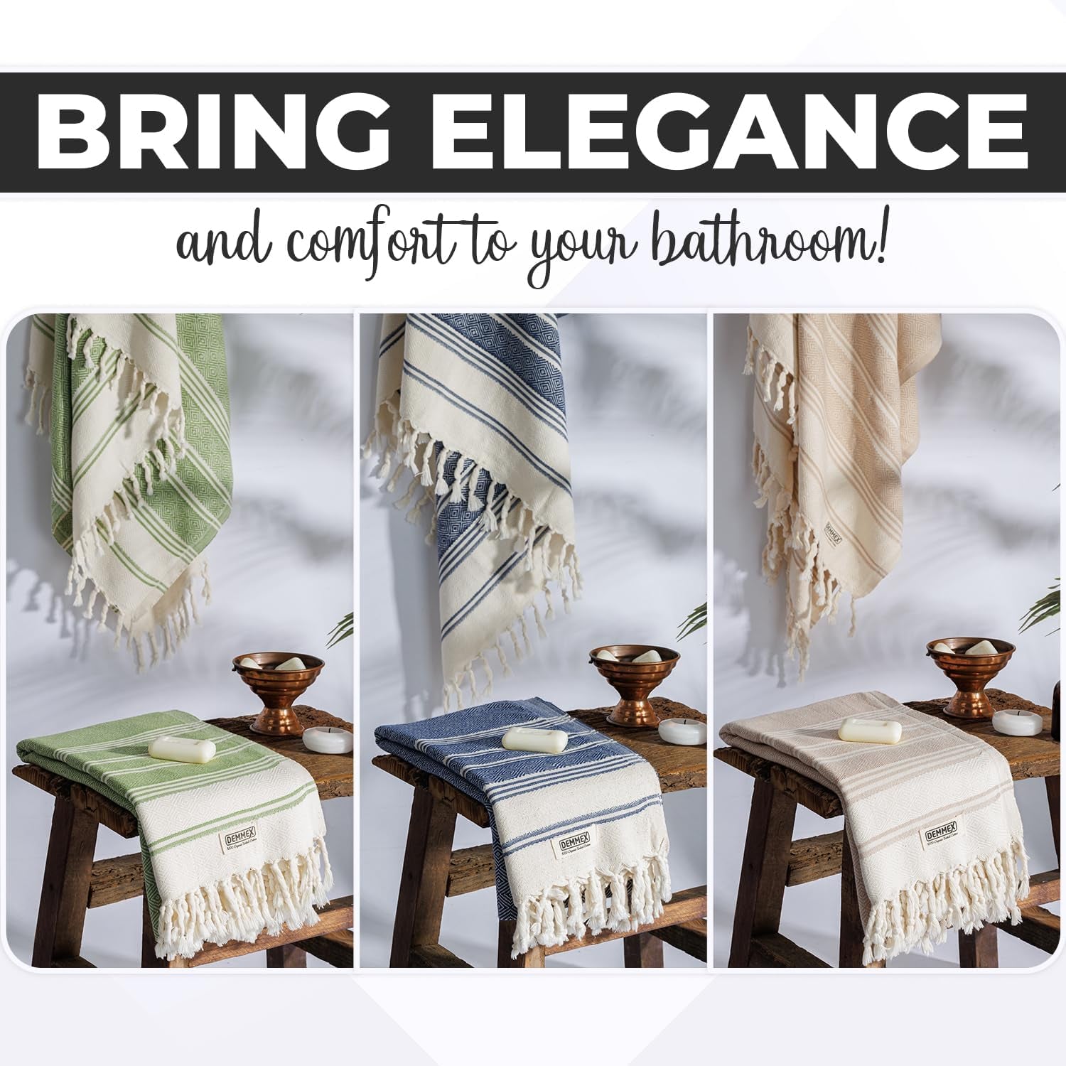 Indulge in the Luxury of 100% Certified Organic Turkish Cotton Towels - Tampa Home & Garden Store