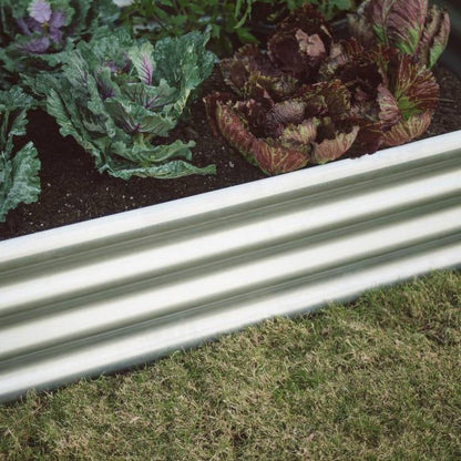 Industrial Farmhouse Steel Raised Garden Bed Metal Planter with Lining - Tampa Home & Garden Store