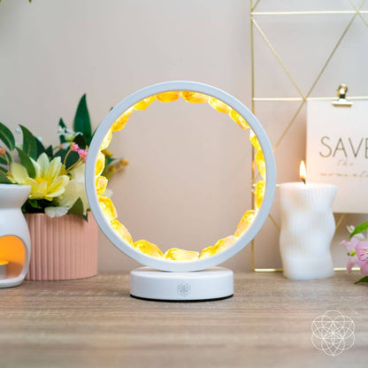 Infinite Abundance: Citrine Lamp of Manifestation - Tampa Home & Garden Store