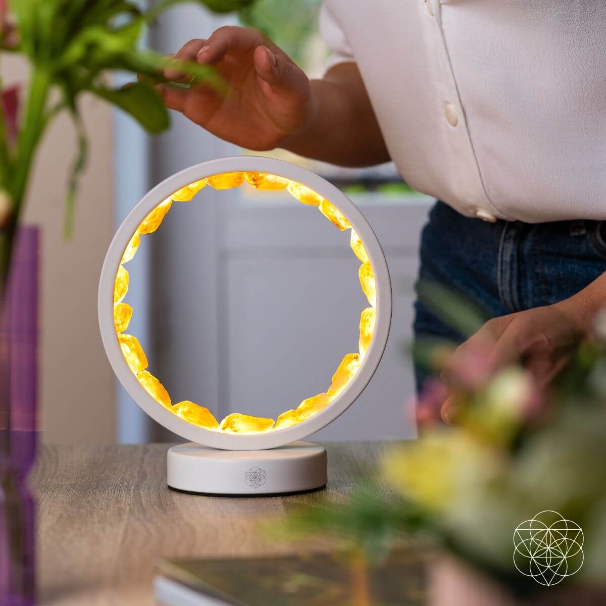 Infinite Abundance: Citrine Lamp of Manifestation - Tampa Home & Garden Store