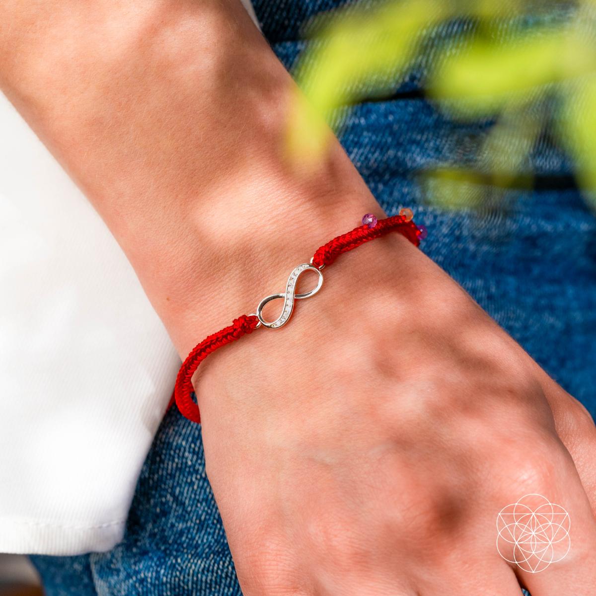 Infinite Prosperity - Eight-Strand Red String Bracelet - Tampa Home & Garden Store