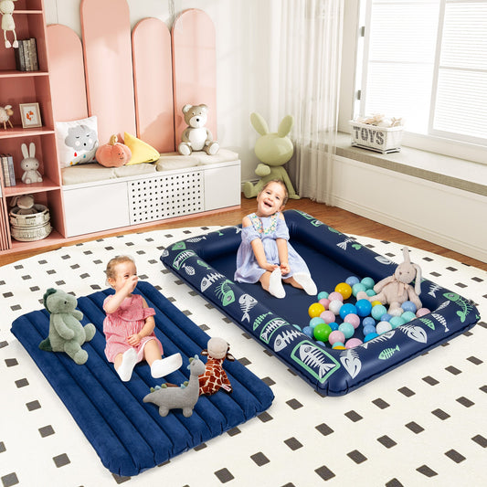 Inflatable Toddler Travel Bed with Electric Pump and Raised Bed Rails - Tampa Home & Garden Store