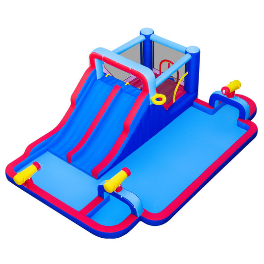 Inflatable Water Slide Park for Kids Backyard Outdoor Fun (without Blower) - Tampa Home & Garden Store
