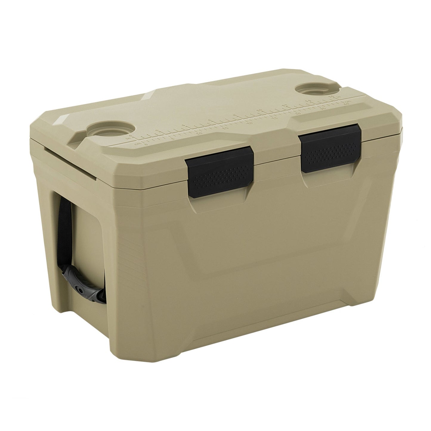 GemGear insulated portable cooler tan with 2 cup holders bottle opener drain plug on Tampa Home & Garden Store