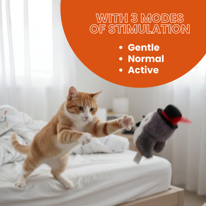 Interactive Cat Flapping Bird Toy - Tampa Home & Garden Store