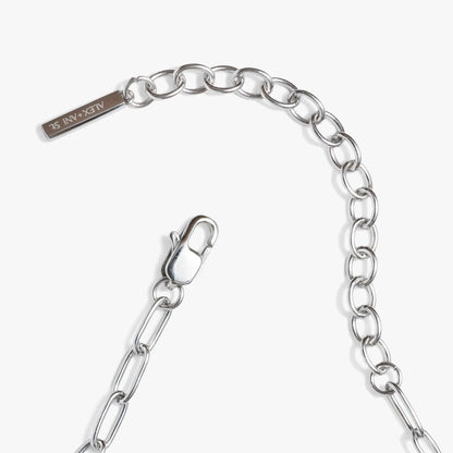 Paperclip Charm and Layering Necklace For Daily