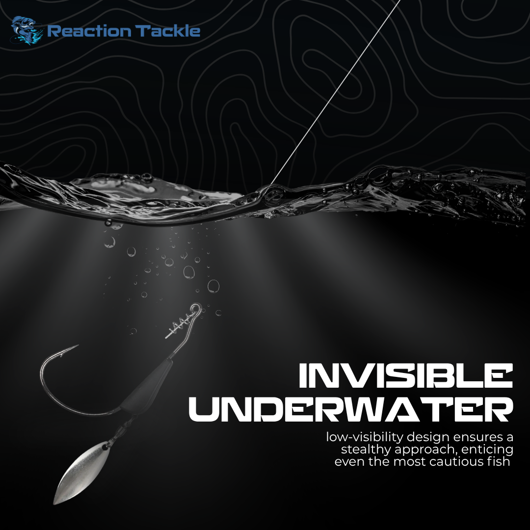 Línea de pesca de fluorocarbono 100 % puro Reaction Tackle