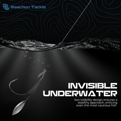 Línea de pesca de fluorocarbono 100 % puro Reaction Tackle