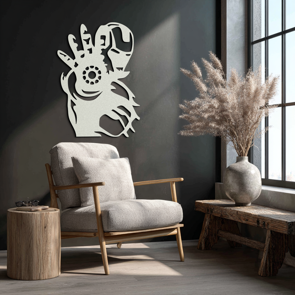 Iron Man Hand Gesture Silhouette Metal Wall Art – Superhero Home Decor- KAF573 - Tampa Home & Garden Store