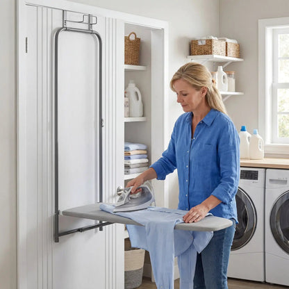 Space Saving Metal Hanging Ironing Board