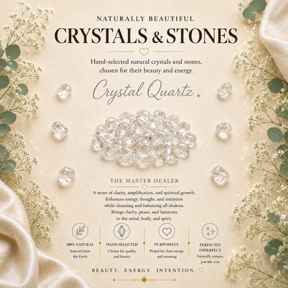 Cera de soja y coco premium mejorada con cristales para el chakra de la corona