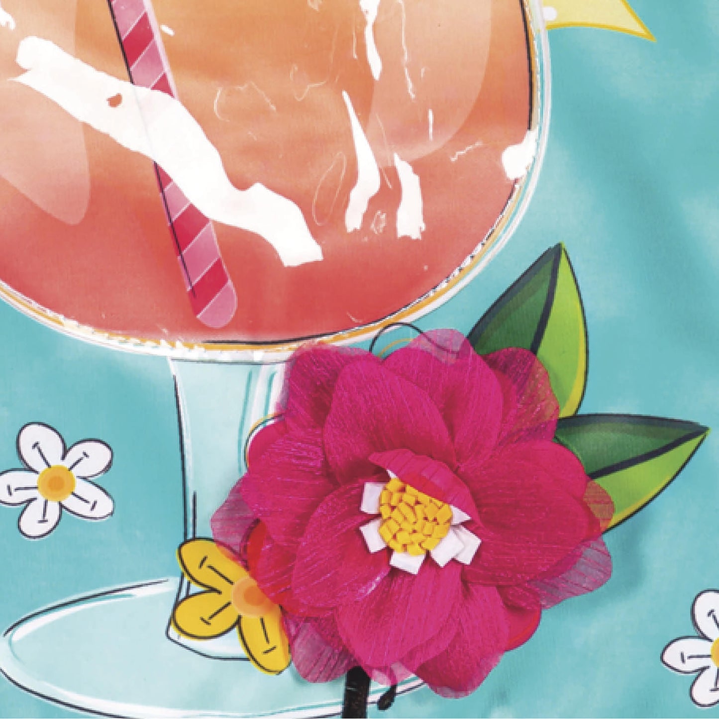 It's Happy Hour Somewhere Applique Garden Flag - Tampa Home & Garden Store