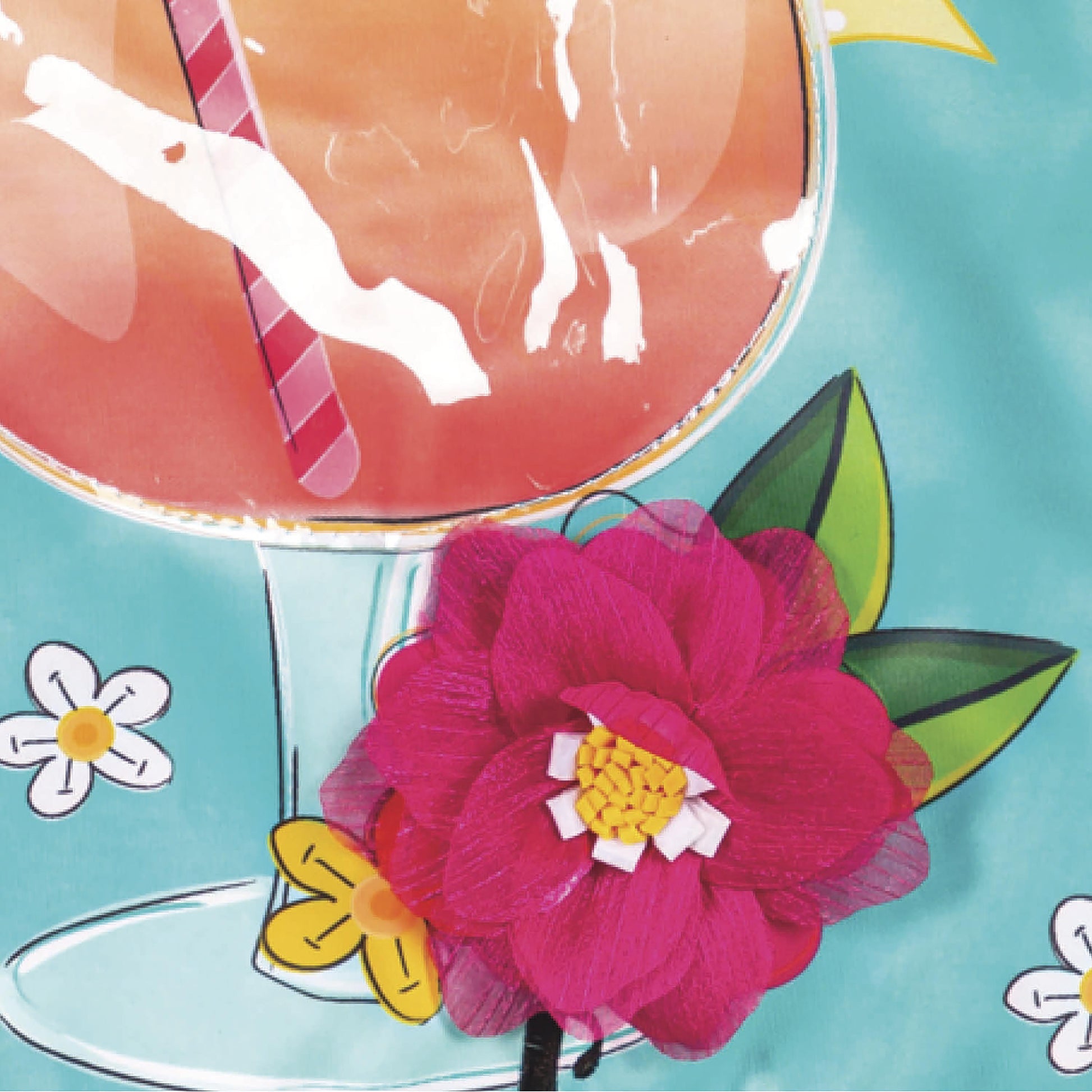 It's Happy Hour Somewhere Applique Garden Flag - Tampa Home & Garden Store