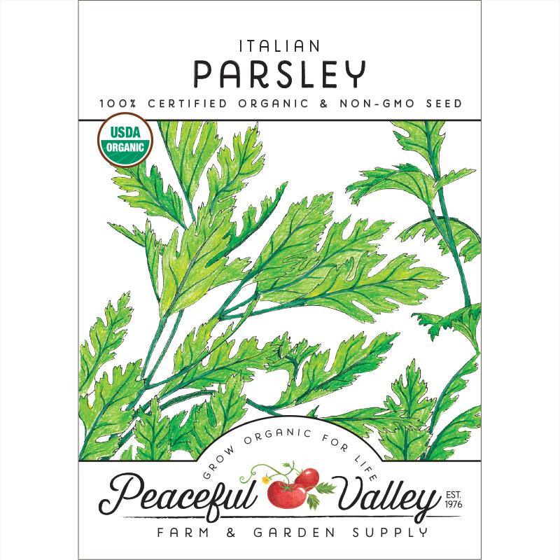 Italian Parsley Seeds (Organic) - Tampa Home & Garden Store