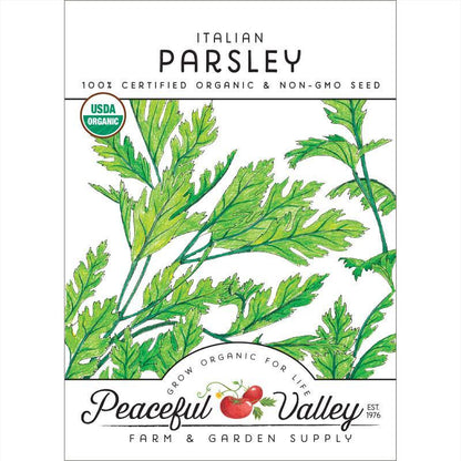 Italian Parsley Seeds (Organic) - Tampa Home & Garden Store