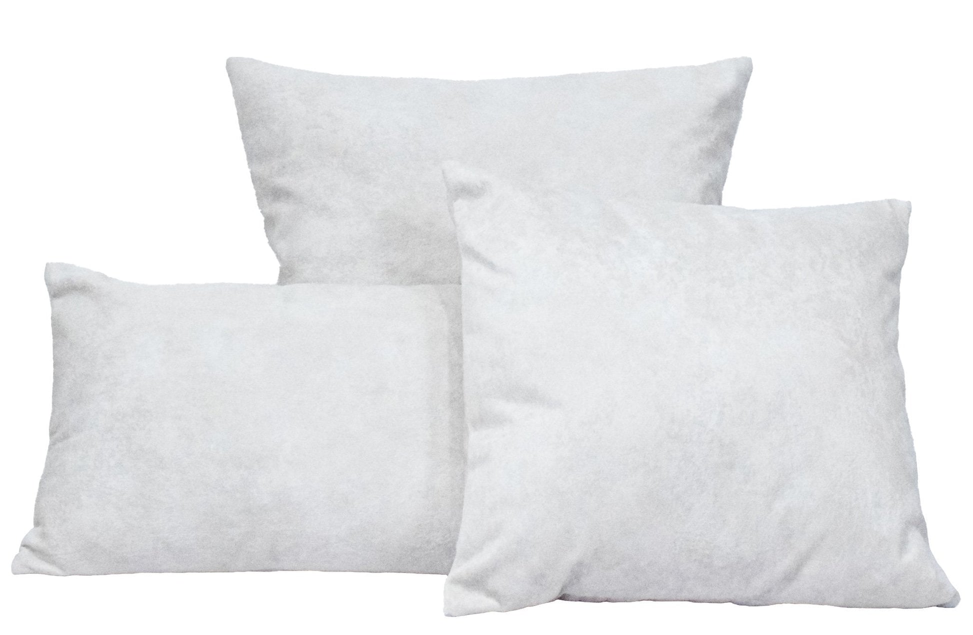 Ivory Square and Lumbar Luxury Velvet Pillow | TRDPL01 - Tampa Home & Garden Store