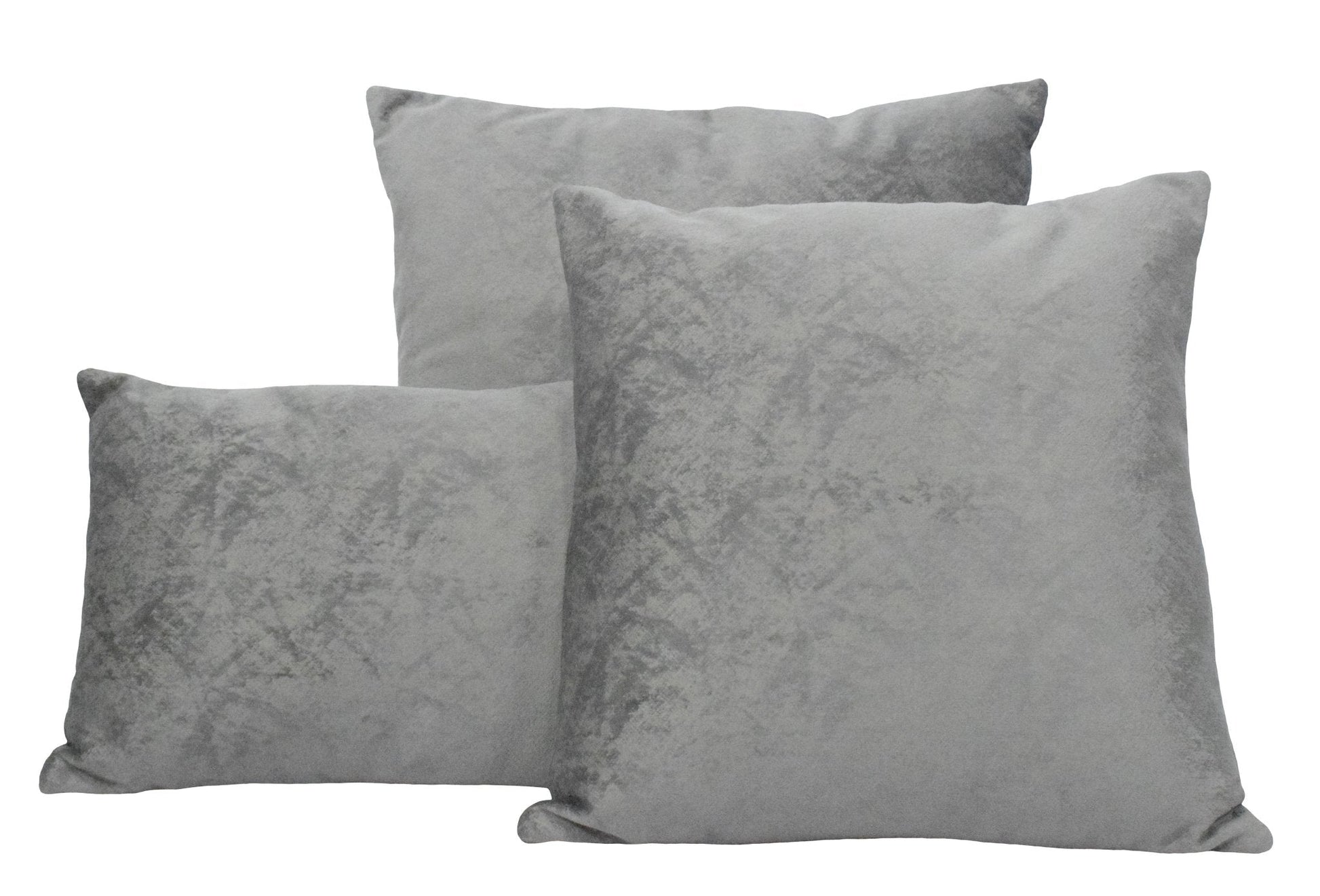 Ivory Square and Lumbar Luxury Velvet Pillow | TRDPL02 - Tampa Home & Garden Store