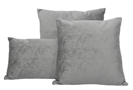 Ivory Square and Lumbar Luxury Velvet Pillow | TRDPL02 - Tampa Home & Garden Store